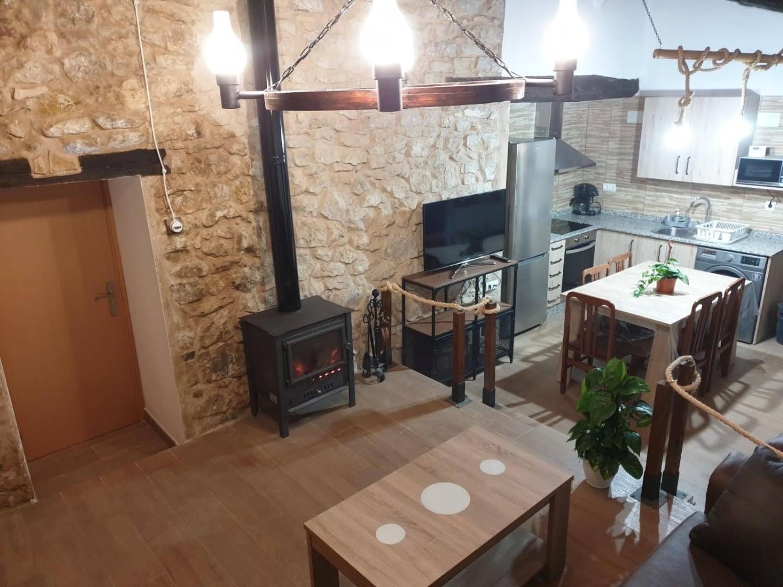 Casa Rural Chulilla Villarroya de los Pinares Szoba fotó